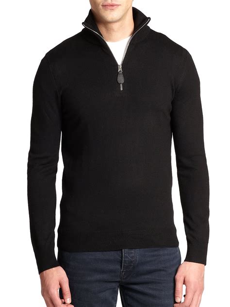 men's replica burberry sweater|burberry men's half zip pullover.